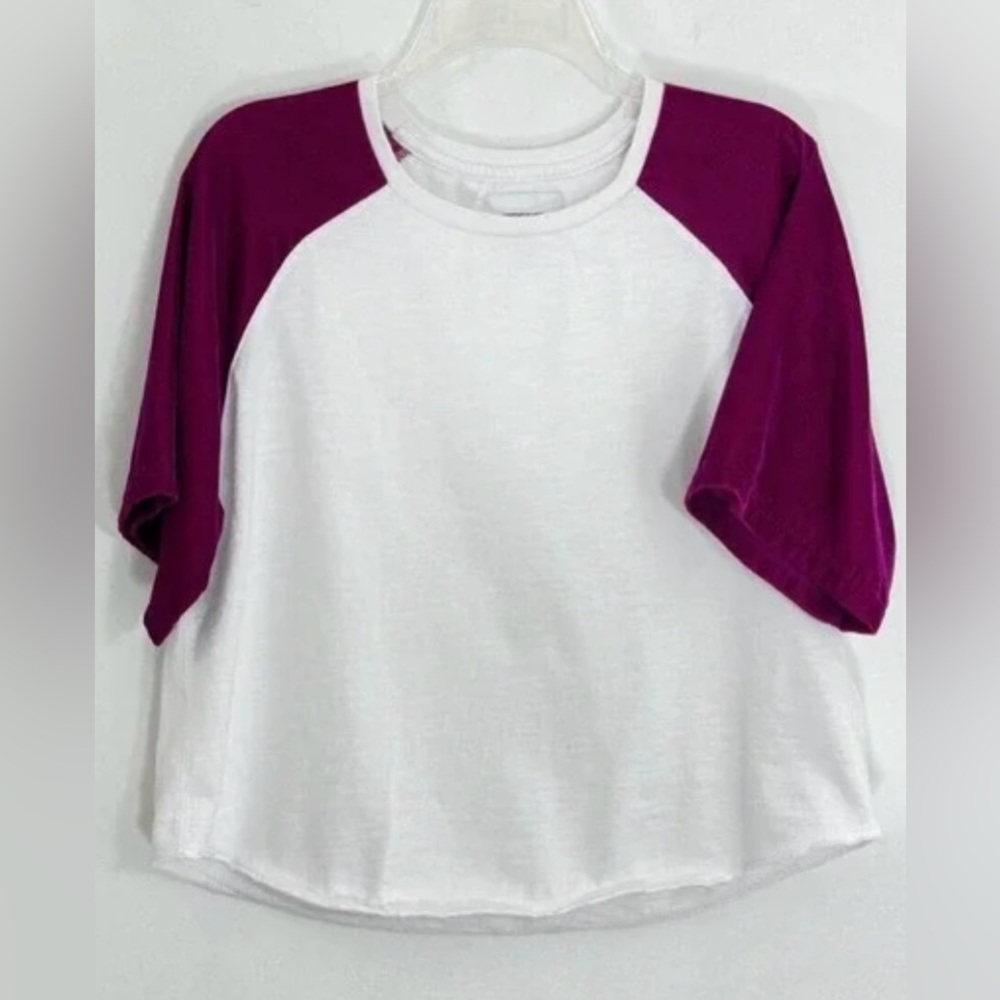 CURRENT ELLIOTT THE VELVET COTTON RAGLAN TEE TOP BLOUSE SIZE 1